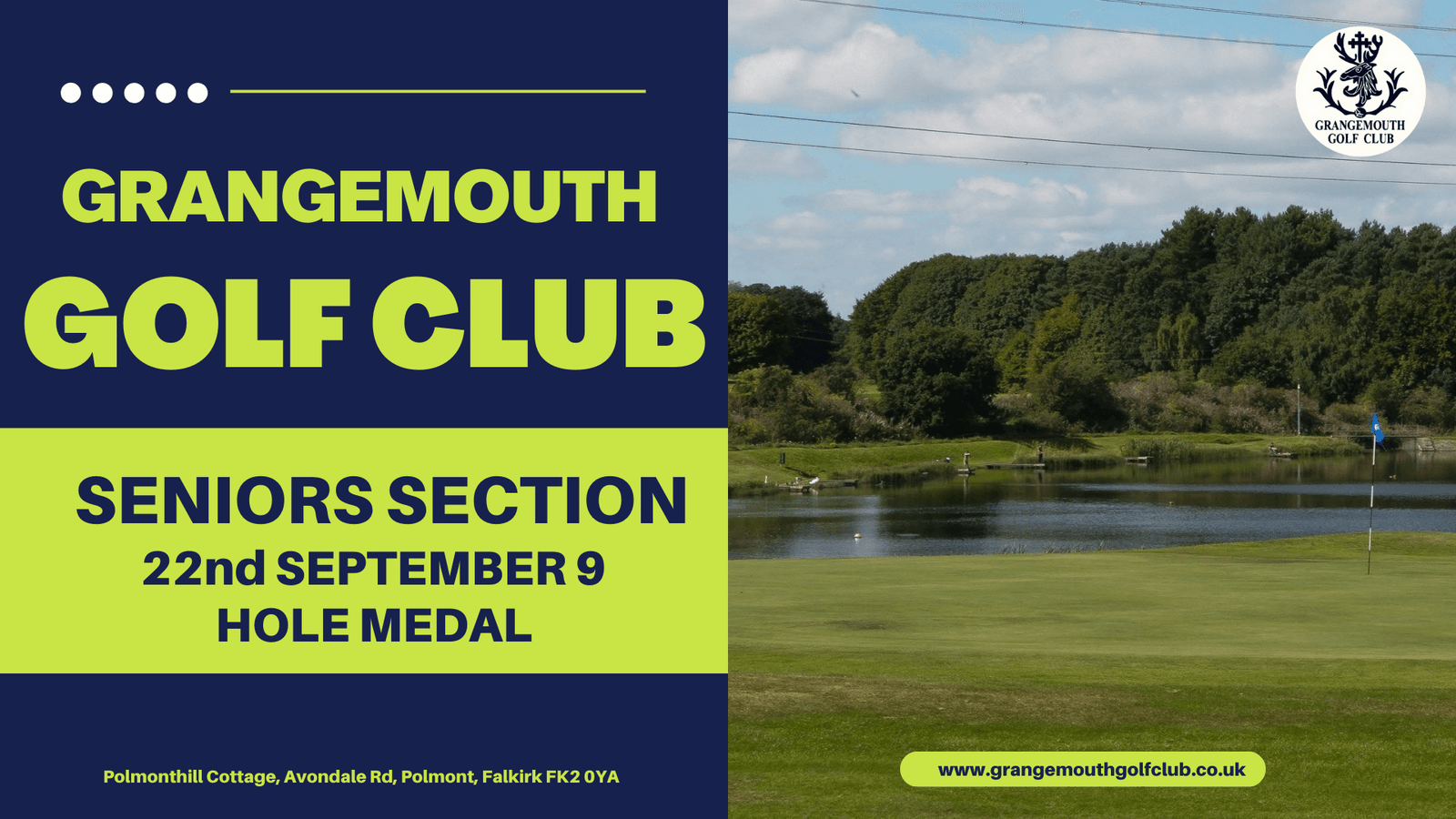 Seniors 9 Hole Stableford Medal