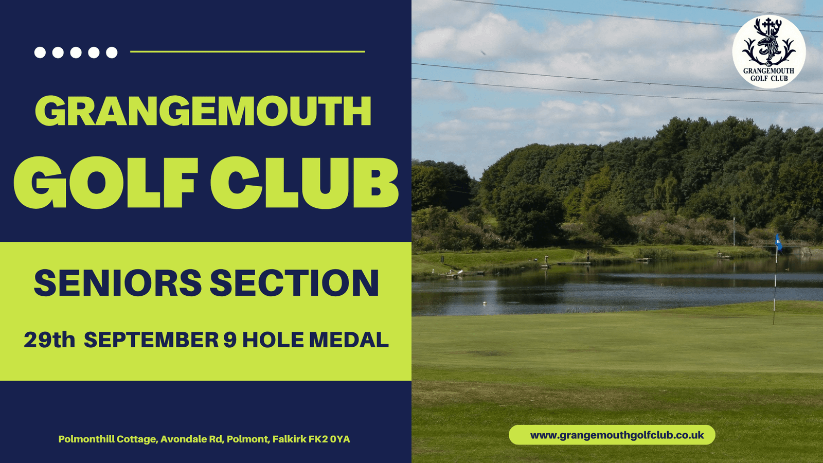 Seniors 9 Hole Stableford Medal