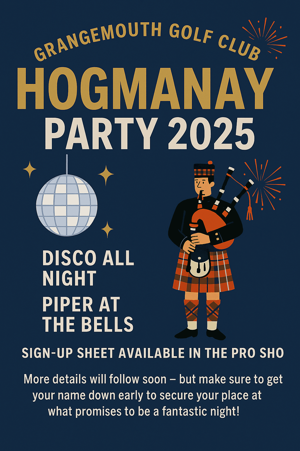 🎉 HOGMANAY PARTY 2025 🎉