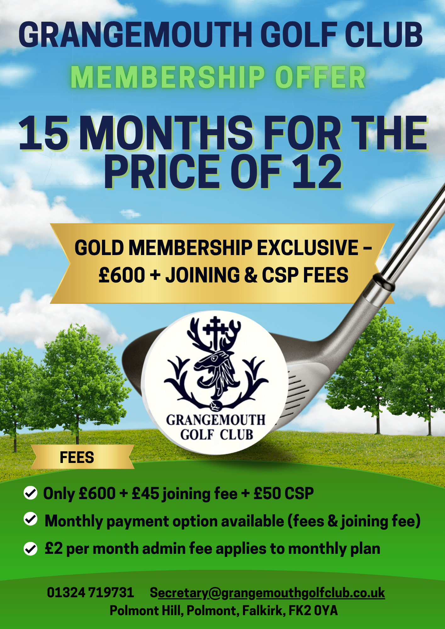 ⛳✨ MEMBERSHIP OFFER – LIMITED TIME ✨⛳
